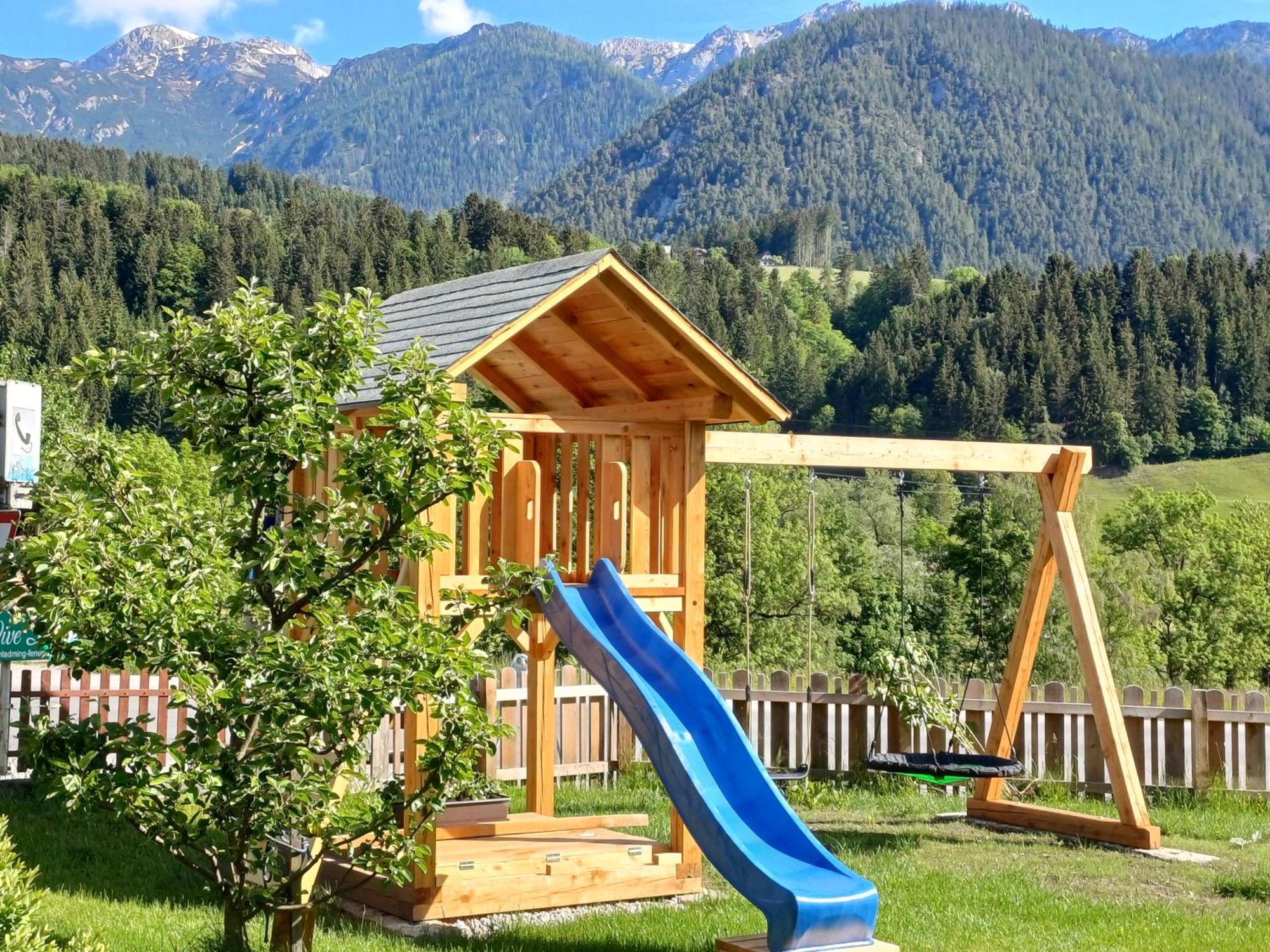 Haufhof-Pension Am Bauernhof, Haus Im Ennstal Bei Schladming Exteriör bild